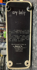 Rare Vintage Jen Super Cry Baby Wah Wah Guitar Effect Pedal - Italy