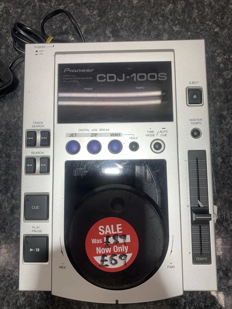 Pioneer CDJ 100s DJ CD Deck Turntable Player