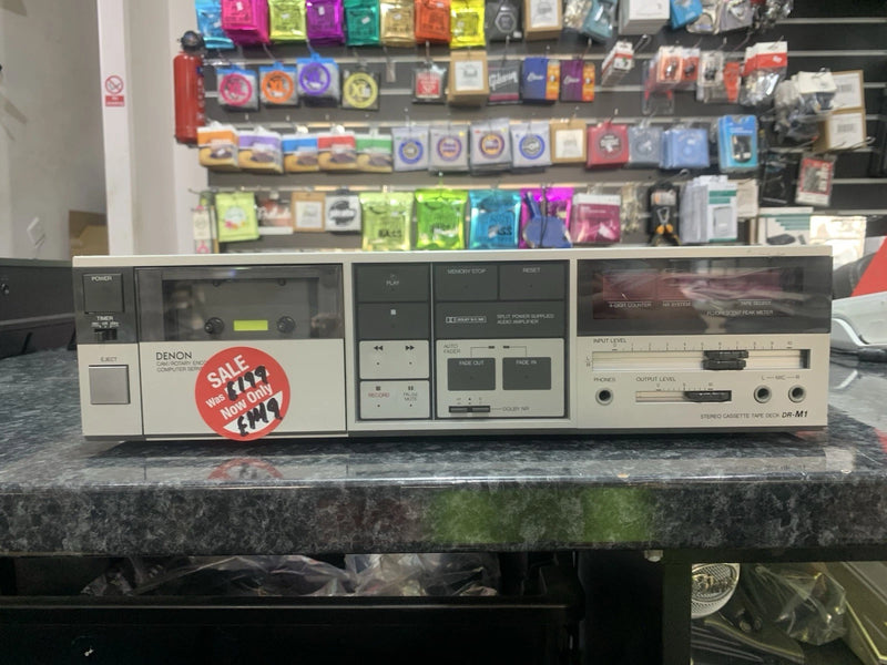 Vintage 1980’s Denon DR-M1 Cassette Tapedeck Player - Japan
