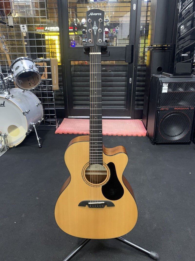 Alvarez AF30CE Electro Acoustic Guitar - Solid Spruce Pro Setup -Display Model