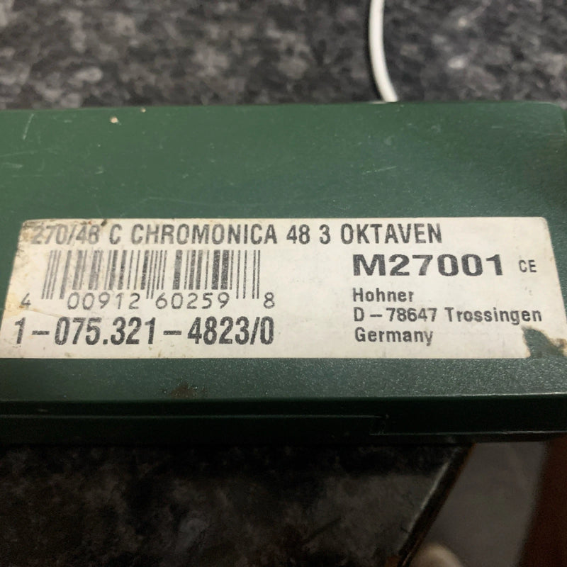 M. Hohner "Super Chromonica" Chromatic Harmonica Model 270 in C w/ Case