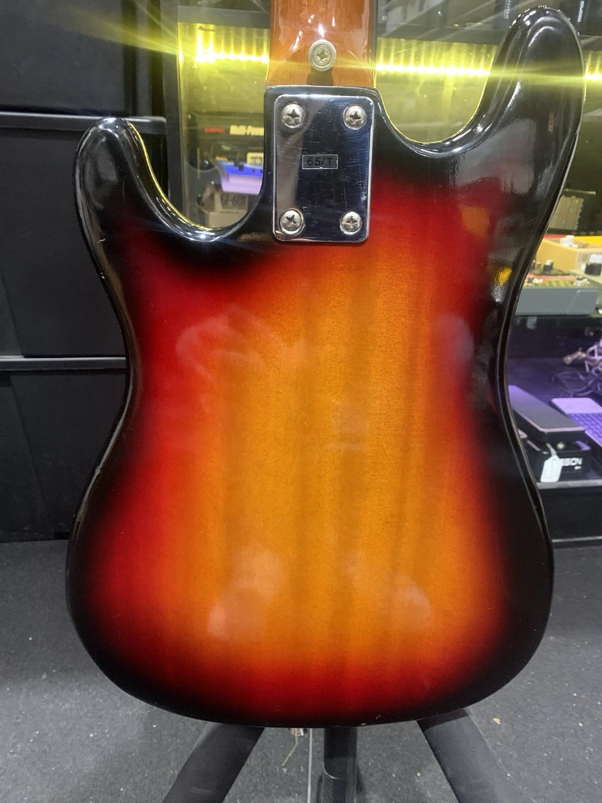 Satellite 65/T Vintage 1960's Japan Guitar Sunburst- Pro Setup