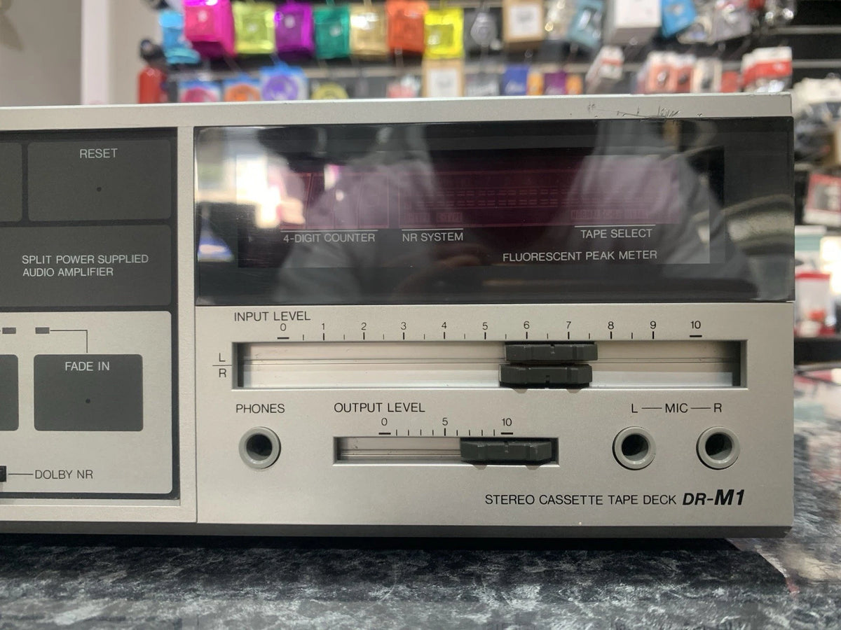 Vintage 1980's Denon DR-M1 Cassette Tapedeck Player - Japan