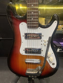 Satellite 65/T Vintage 1960’s Japan Guitar Sunburst- Pro Setup