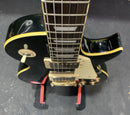 Vintage V100BLK Les Paul Electric Guitar - Black - Pro Setup