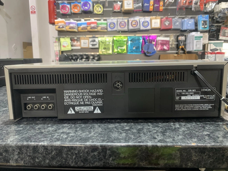 Vintage 1980’s Denon DR-M1 Cassette Tapedeck Player - Japan