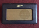 Retro Roberts revival FM/AM portable tuner radio Blue