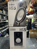 Yamaha HS5 Active Studio Monitor Speakers Black - PAIR - BOXED