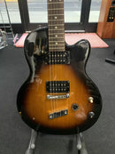 DeArmond M-65 Electric Guitar , Sun Burst - Pro Setup