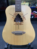 Luna Dragonfly Travel Acoustic 3/4 Guitar - Pro Setup