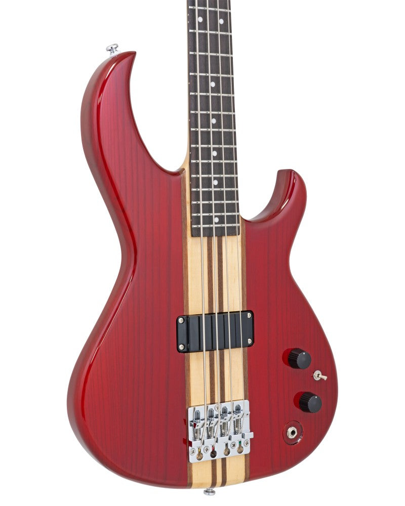 Aria Bass Guitar - SB 700 - Paduak Red