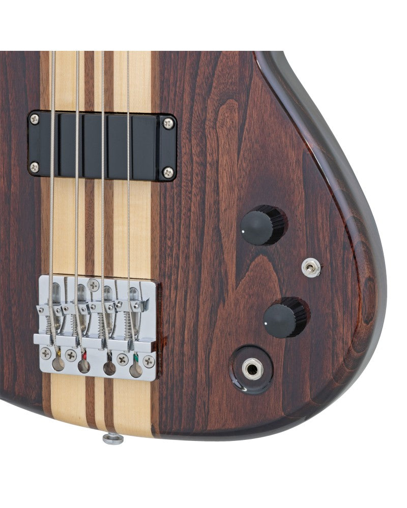 Aria Bass Guitar - SB 700 - Walnut