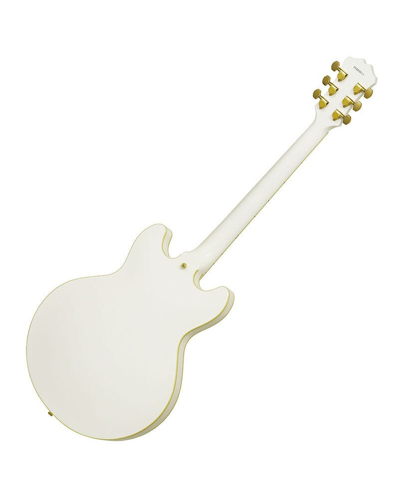 Aria Semi-Acoustic Guitar - TA Tonic - White