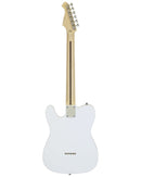 Aria Electric Guitar - TEG TL - White (Tortoise Pickguard)