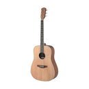 JN Guitars Asyla series 4/4 dreadnought acoustic guitar with solid spruce top, left-handed model