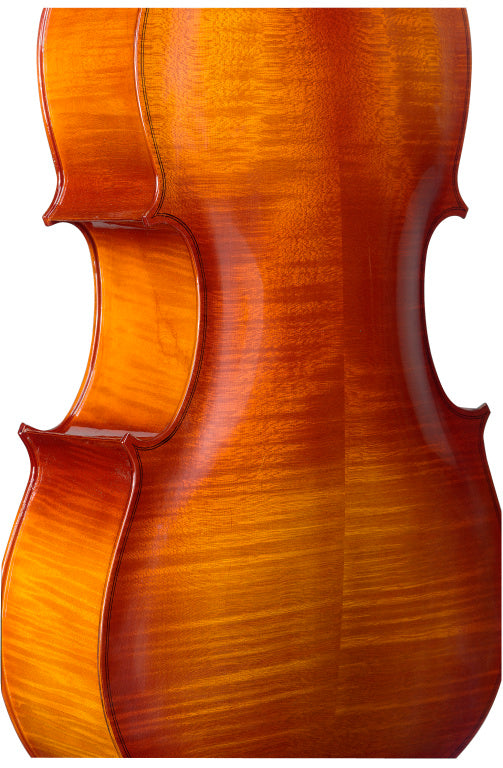 Stagg 4/4 laminated maple cello with bag