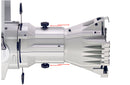 Stagg 200-watt profile stage light, warm light, white plastic case (Fixed Lens Spot 200)