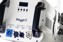 Stagg 200-watt profile stage light, warm light, white metal case (Spot 200)