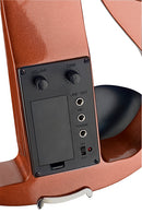 Stagg 4/4 electric violin set with violinburst colour, soft case and headphones