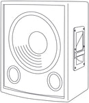 QT15S Bass box 38cm (15") - 300W