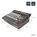 CSP-410 powered mixer 400W