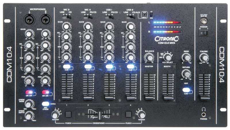 CDM10:4 4 Channel USB Mixer
