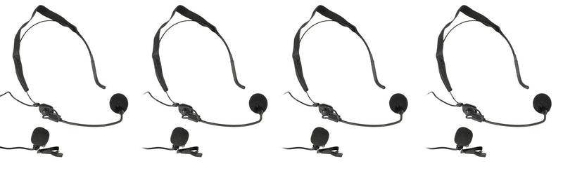 NU4-N Quad UHF System-Neck/Lapel