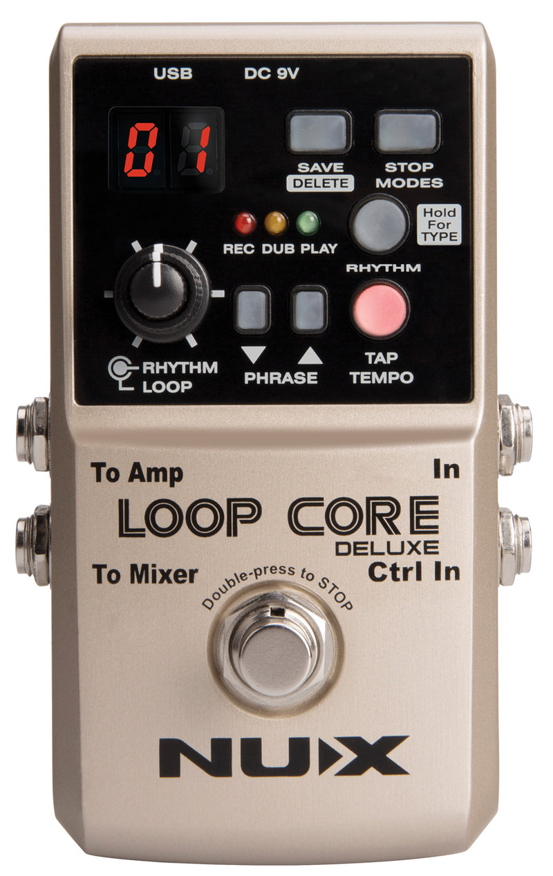 Loop Core Deluxe 24-bit Looper Pedal Bundle