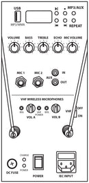 QR15PA Portable PA 15 inch