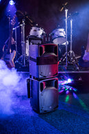 PAV8 portable PA set + 2 UHF mics, CD/DVD, USB/SD & Bluetooth