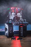 Busker-12 PA + 2 x VHF mics + USB/SD/FM/BT