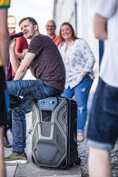 Busker-15 PA + 2 x VHF mics + USB/SD/FM/BT