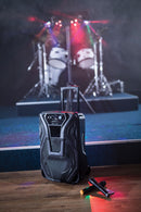 Busker-15 PA + 2 x VHF mics + USB/SD/FM/BT