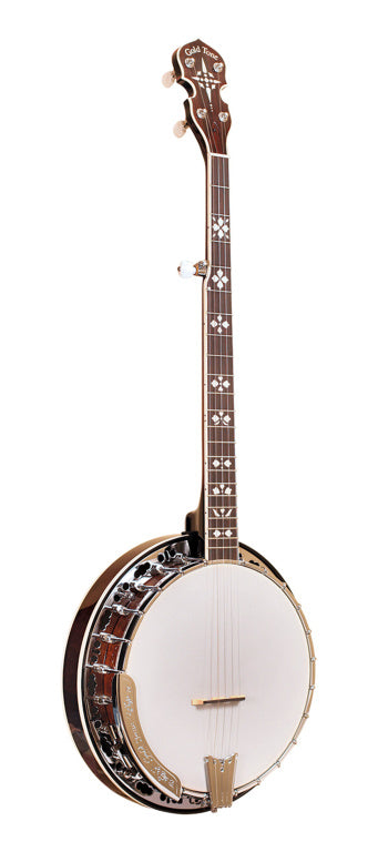 Gold Tone 5-string Bluegrass banjo with flange and bag