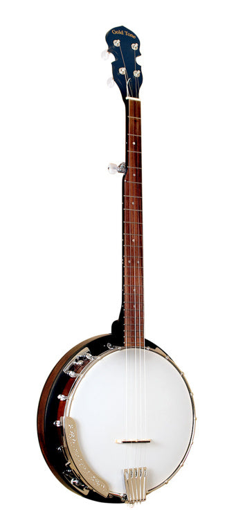 Gold Tone 5-string Cripple Creek banjo with resonator and bag