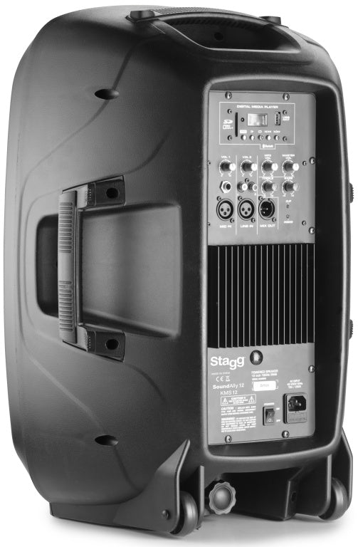 Stagg 12” 2-way active speaker, analog, class A/B, Bluetooth wireless technology, 200 watts peak power
