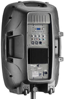Stagg 15” 2-way active speaker, analog, class A/B, Bluetooth® wireless technology, 200 watts peak power