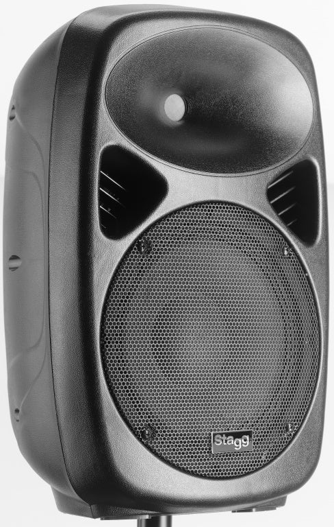 Stagg 10” 2-way active speaker, analog, class A/B, Bluetooth® wireless technology, 120 watts peak power