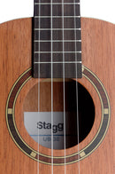 Stagg Traditional baritone ukulele with sapele top and gigbag