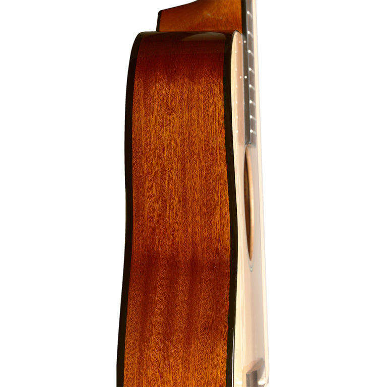 JN Guitars Natural-coloured (high gloss) acoustic auditorium guitar with solid spruce top, Bessie series