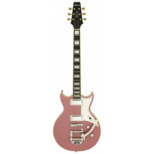 Aria Electric Guitar - 212 MK2 Bowery - Cadillac Pink