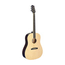 Stagg Slope Shoulder dreadnought guitar, natural colour