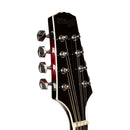 Stagg Redburst acoustic-electric bluegrass mandolin with nato top