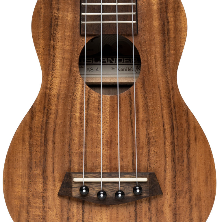 Islander Traditional soprano ukulele with acacia top