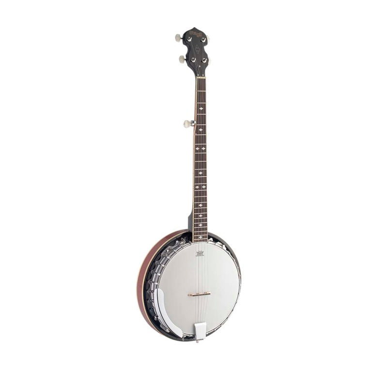 Stagg 5-string Bluegrass Banjo Deluxe w/ metal pot - high gloss finish