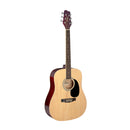 Stagg Natural dreadnought acoustic guitar with basswood top
