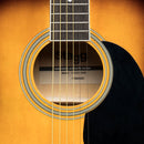 Stagg Sunburst dreadnought acoustic guitar with basswood top