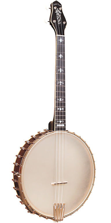 Gold Tone Marcy Marxer Signature series 4-string cello banjo with case