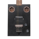 JN Guitars Acoustic-electric Cigar Box Guitar with 4 strings, sapele top, Cask series