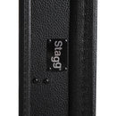 Stagg Basic series hardshell case for Les Paul-style electric guitar